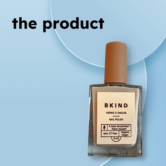 💟3/25$ 🇨🇦♻️🆕 *NEW* BKIND |FULL| Beige Life color Sandy beige with touch of pink - Picture 2 of 11